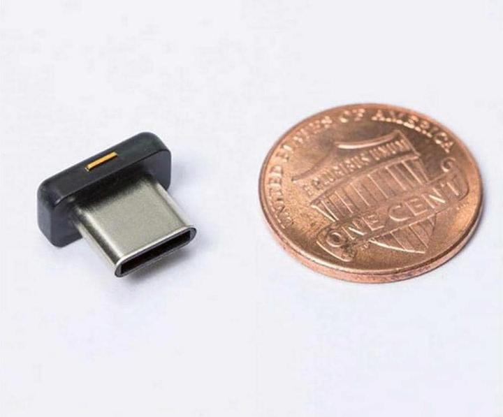 Actual product image Yubico YubiKey 5C Nano