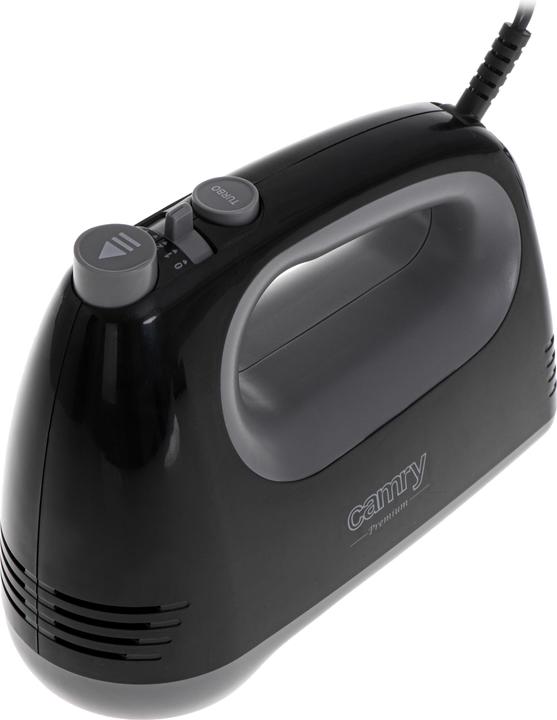 Actual product image Camry CR 4220B mixer Hand mixer Black, Grey (750 W)