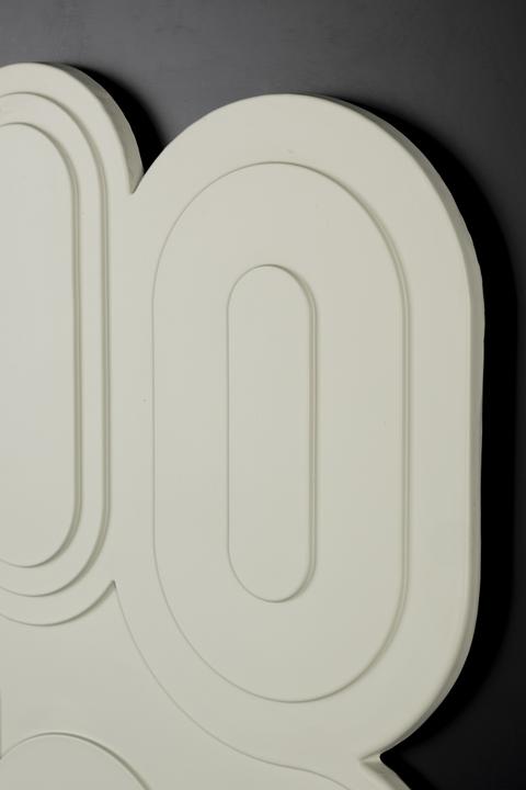 Actual product image Zuiver August Wall Art Black/White