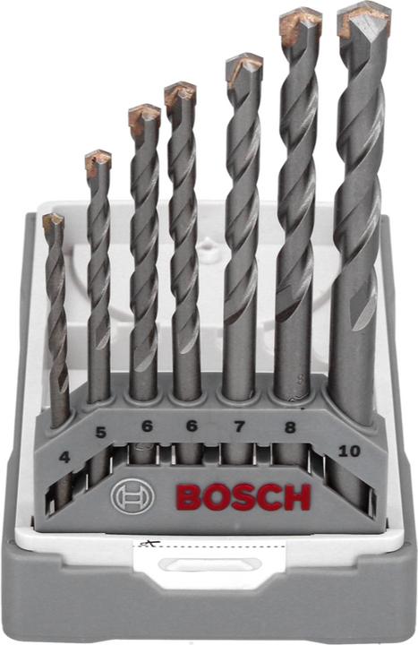 Produktbild Bosch Professional Zubehör 7-tlg. CYL-3 Betonbohrer-Set, 4/5/6/6/7/8/10 mm (4 mm, 5 mm, 6 mm, 7 mm, 8 mm, 10 mm)
