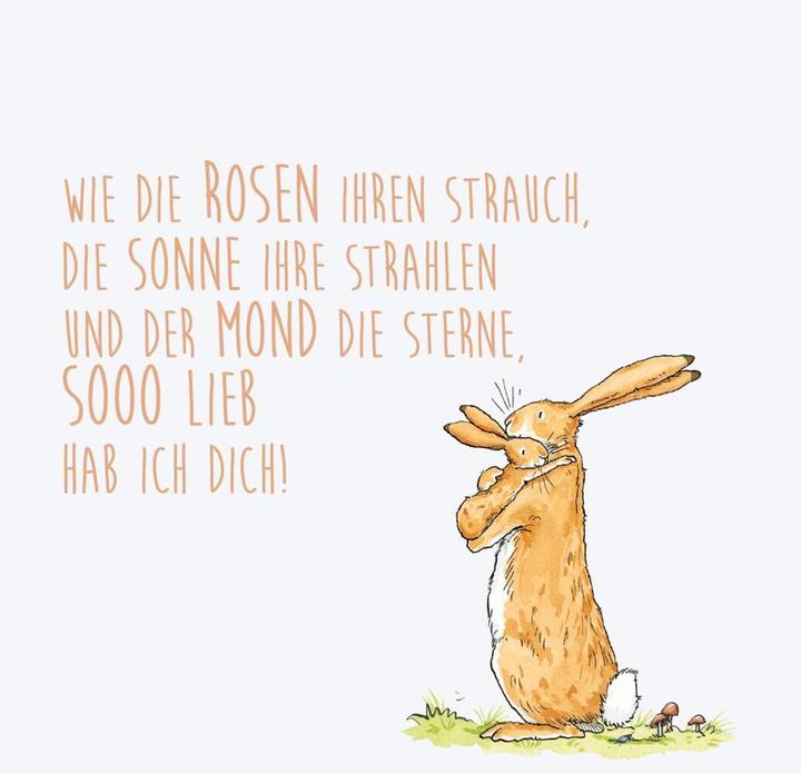 Produktbild Weisst du eigentlich, wie lieb ich dich hab? (Harter Einband, Deutsch)