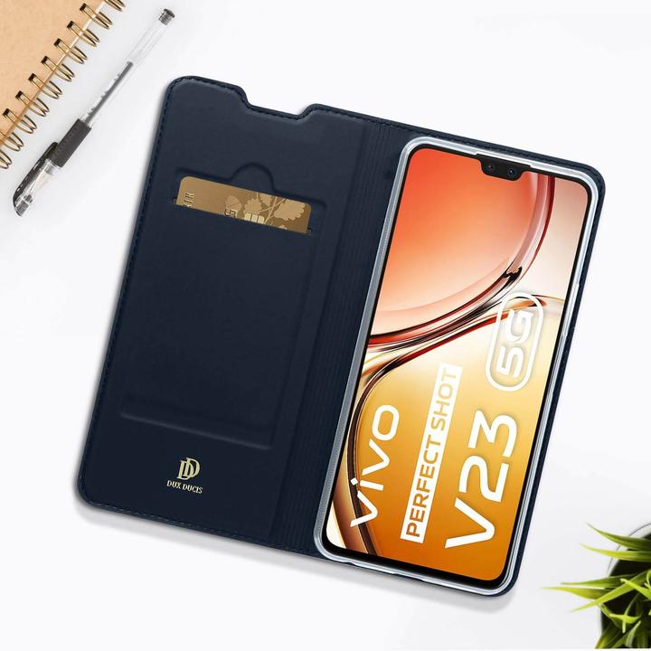 Actual product image Dux Ducis Skin Pro Series Bookcover (Vivo V23 5G)