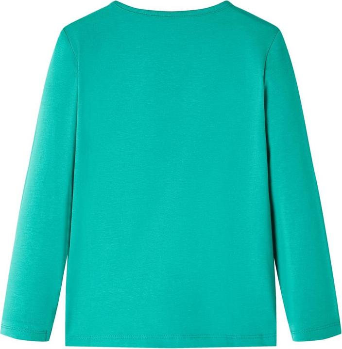 Produktbild VidaXL Kinder-Langarmshirt Hellgrün 128,Material: 95 % Baumwolle (128)