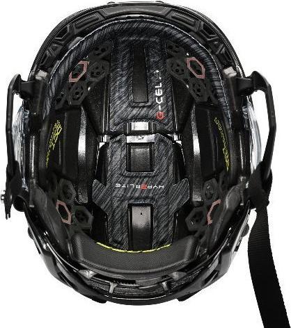 Actual product image Bauer Vapor Hyp2rlite hockey helmet (white, M/L) (M, L)