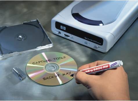 Produktbild Edding 8500 RW cd/dvd/bd marker non-permanent (Schwarz, 1 mm, 1 x)