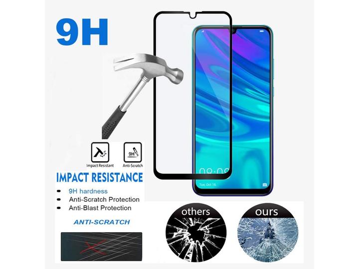 Produktbild Screenguard Huawei P Smart 2019 Full Screen Panzerglas Schutzfolie 2.5D 9H (1 Stück, Huawei P Smart (2019))