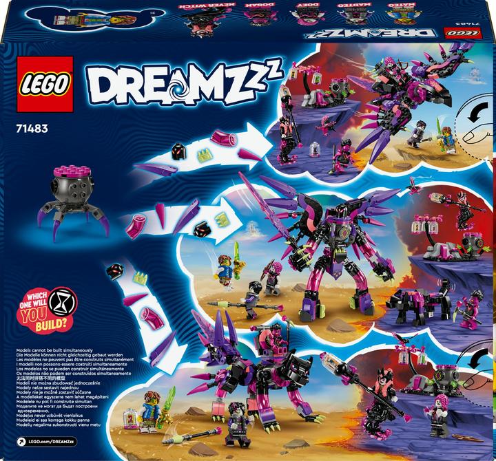 Produktbild LEGO Die Albtraumkreaturen der Nimmerhexe (71483, LEGO Dreamzzz)
