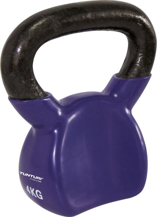 Produktbild Tunturi Vinyl Gusseisen Kettlebell (1 x 4 kg)