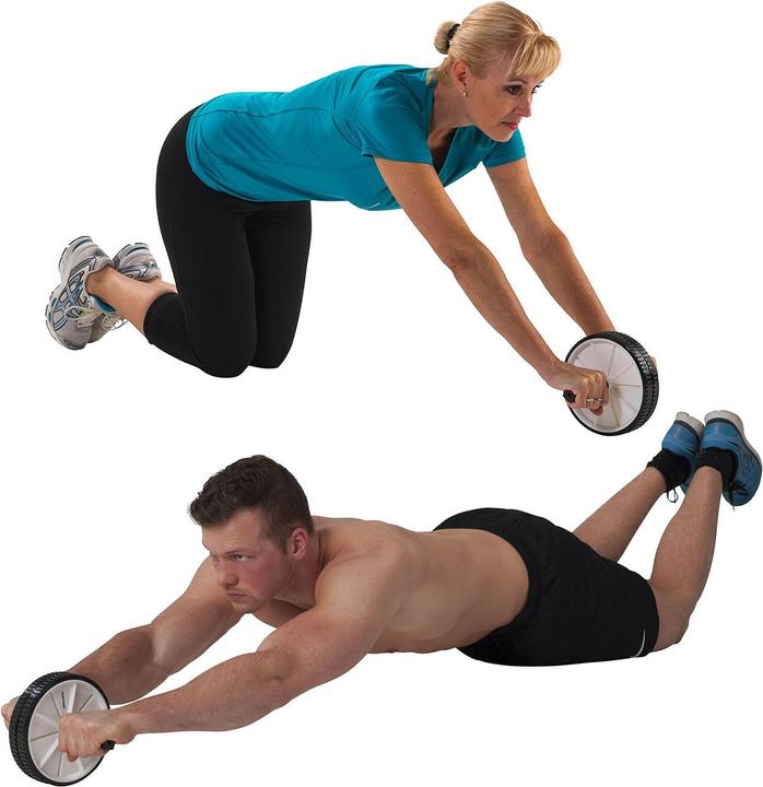 Actual product image Tunturi Double Exercise Wheel Ab Roller
