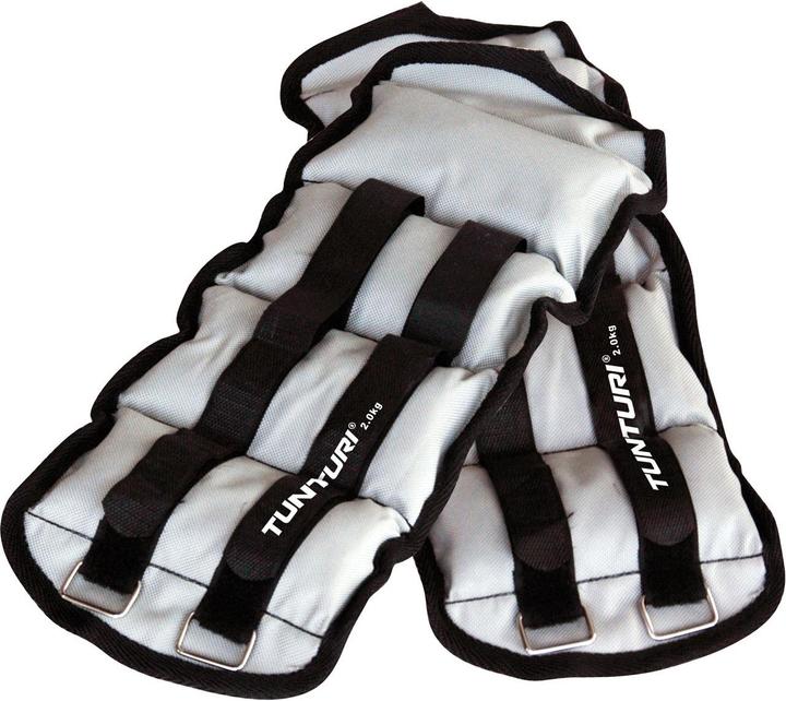 Actual product image Tunturi Set Arm & Bein Gewichtmanschetten (2 x 2 kg)