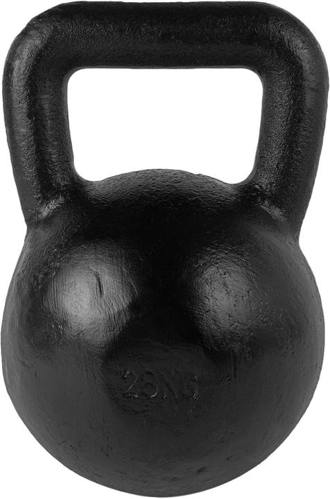 Immagine prodotto Tunturi Gusseisen Kettlebell mit Gummi Boden (1 x 28 kg)