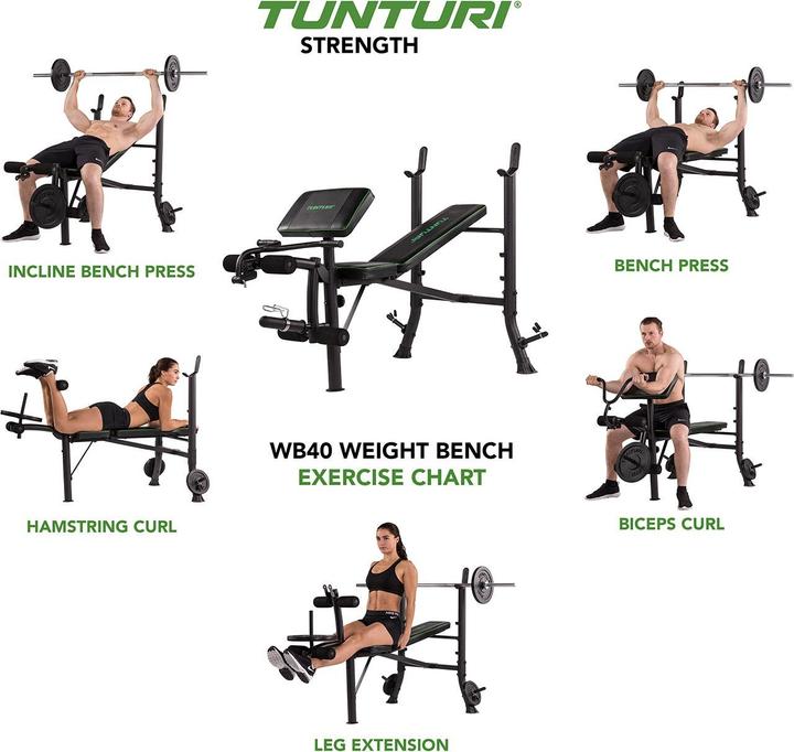 Image du produit Tunturi Hantelbank WB40