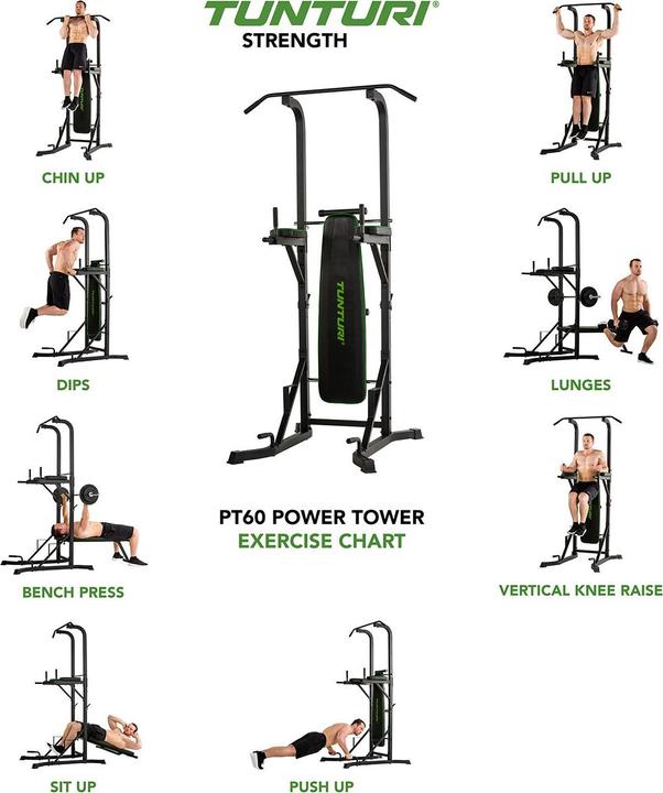 Actual product image Tunturi Klimmzugstation Power Tower PT60