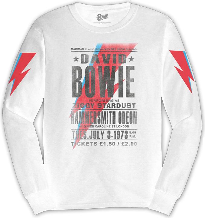 David Bowie Hammersmith Odeon (Longsleeve) (M)