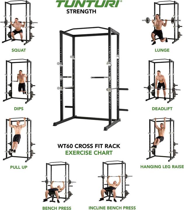 Produktbild Tunturi Cross Training Rack WT60 Squat Rack