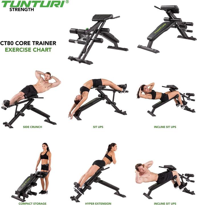 Image du produit Tunturi Core Trainer CT80 Rückenstrecker und Bauchtrainer