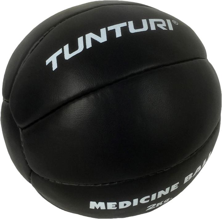 Produktbild Tunturi Medizin Ball Schwarz (2 kg, 150 mm)