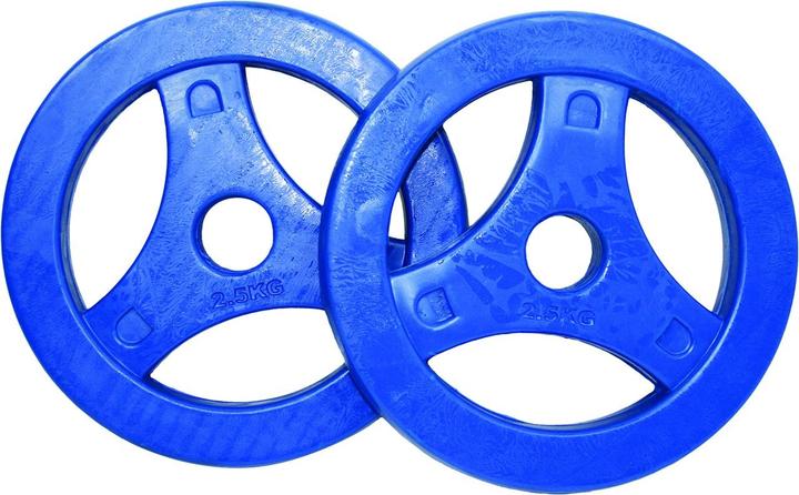 Tunturi Aerobic Disc Gewichtsscheiben Paar (2 x 2.5 kg)