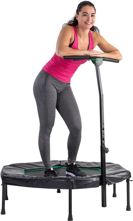 Actual product image Tunturi Hexagon Fitness Trampolin mit Verstellbarem und Abnehmbarem Handgriff (84 cm)