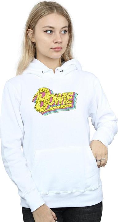 Produktbild David Bowie Moonlight 90s Logo Kapuzenpullover (XL)