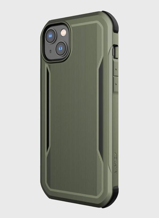 Actual product image X-Doria Raptic Fort Case for iPhone 14 Plus with Green MagSafe Armored Cover (Apple iPhone 14 Plus)
