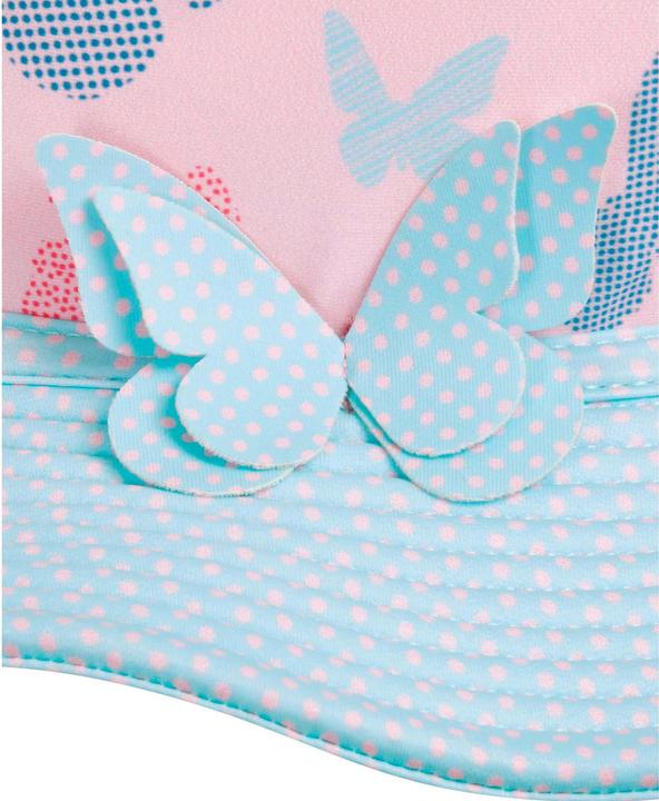 Produktbild Playshoes Sonnenhut UV-Schutz Schmetterling Rosa/Türkis Gr. 55 cm (55)