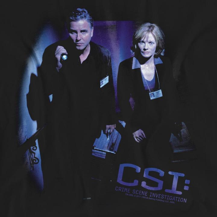 Actual product image Csi: NY Unisex Adult At the Scene T-Shirt (M)
