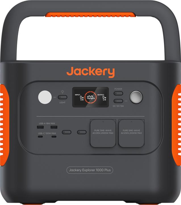 Jackery Explorer 1000 Plus (1264 Wh, 14.50 kg)