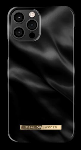 Produktbild iDeal Of Sweden Designer Hard-Cover Black Satin (Apple iPhone 12 Pro, Apple iPhone 12)