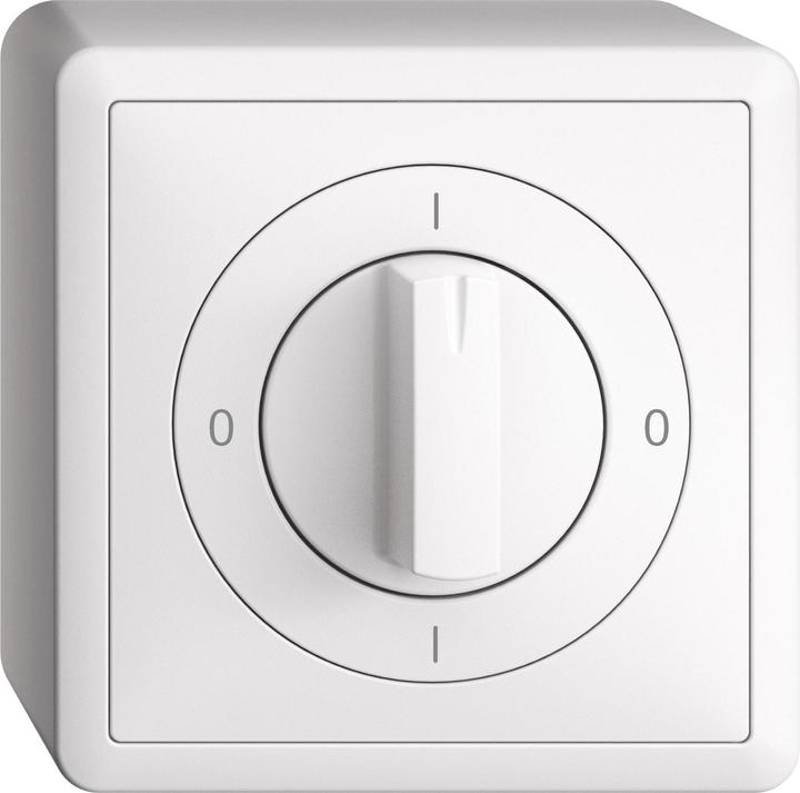 Immagine prodotto Feller EDIZIOdue Interruttore rotante 0-1-0-1, AP