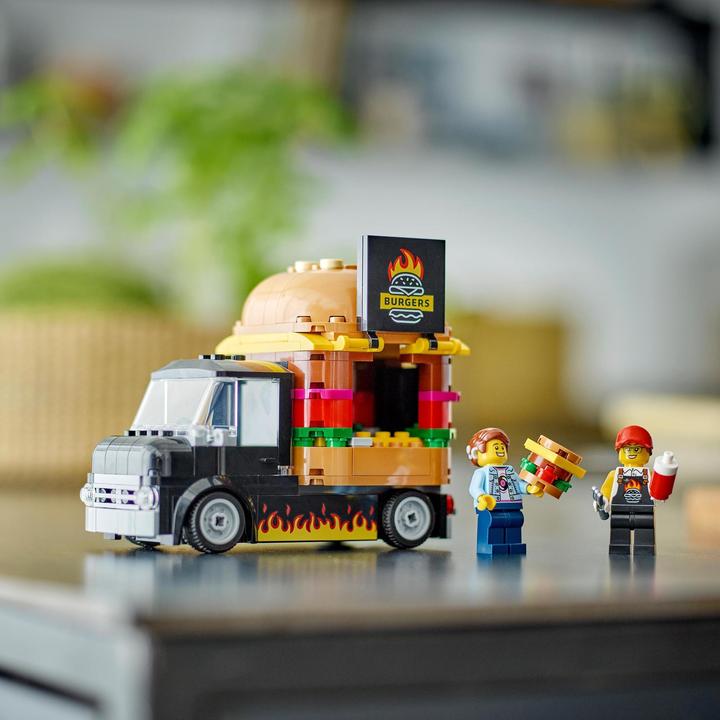 Immagine prodotto LEGO Camioncino degli hamburger (60404, LEGO City)