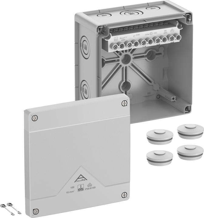 Actual product image Spelsberg Junction box Abox Pro 100-10² Protection class IP66/IP67/IP69 max 41042001