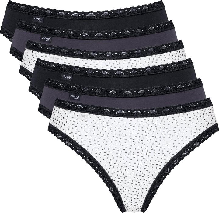 Immagine prodotto Sloggi Slip Casual Stretch (40, confezione da 6)