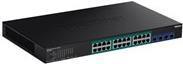 Productafbeelding Trendnet 28-poorts Gigabit Web Smart PoE+ Switch w. SFP+ (28 Havens)