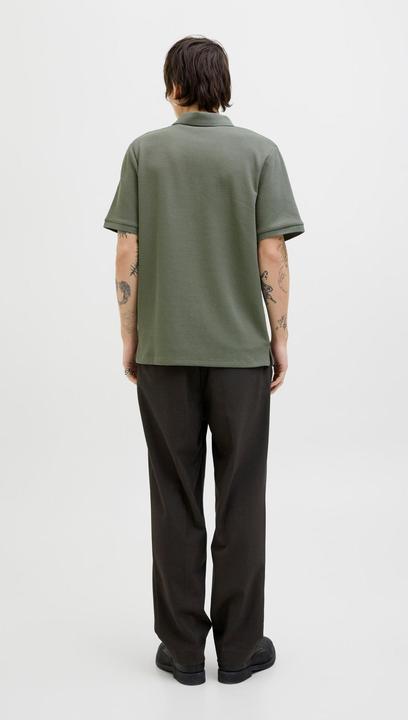 Actual product image Jack & Jones Jjeaustin Zip Polo Ss Noos (S)