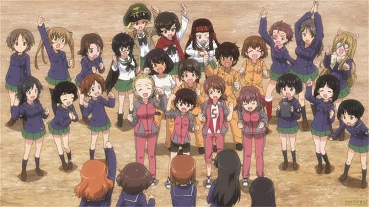 Actual product image Girls and Tanks: The Finale - Part 1 - Lim.Ed. (Collector's Slipcase) (Blu-ray) (Blu-ray, Japanese, German)