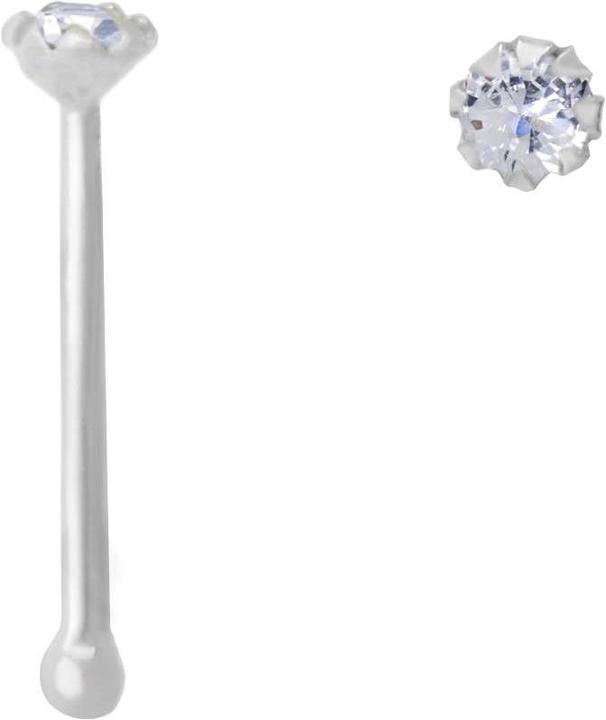 Produktbild Bijouteria Nasenpiercing (Silber 925, Kristall)