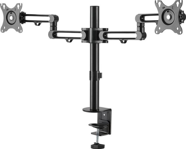 StarTech ARMDUAL3 Dual monitor arm for table mounting (articulated arms for up to 32-inch VESA (Table, 32")
