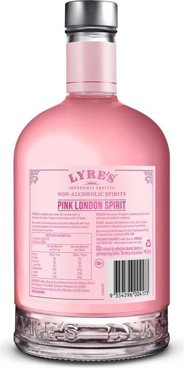 Image du produit Lyre's Pink London Spirit (1 x 70 cl)