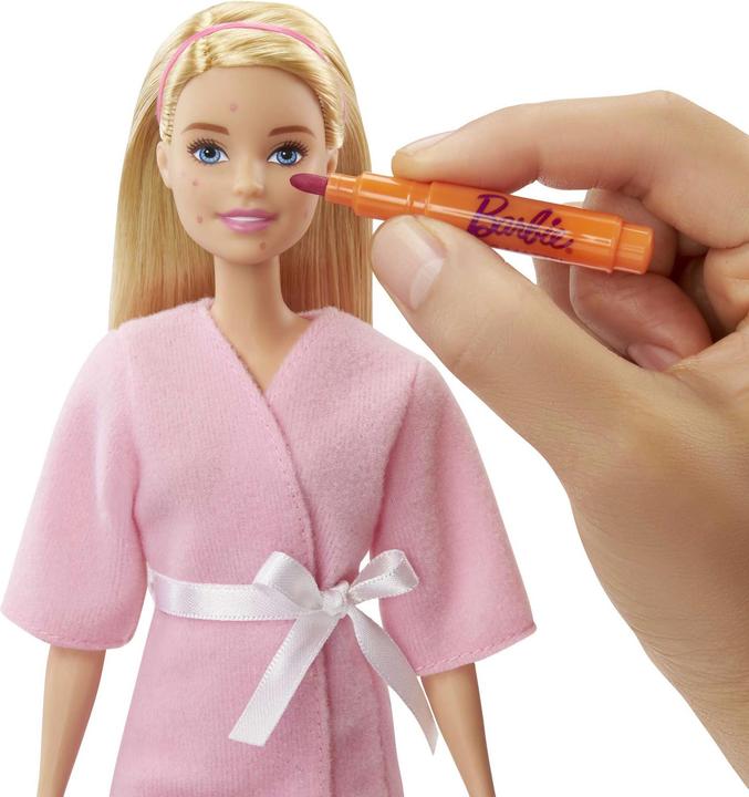 Actual product image Barbie Face Mask Spa Day Playset