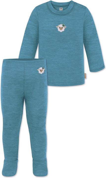 Produktbild Normani Baby Merino Set Wollpullover und Unterhose - 9573 (68)