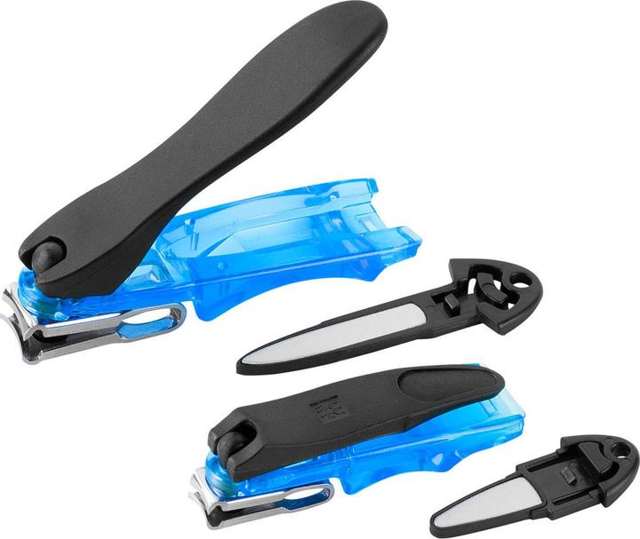 Actual product image Zwilling Classic Inox Nagelknipser Set 2-tlg., blau (CNY 20)