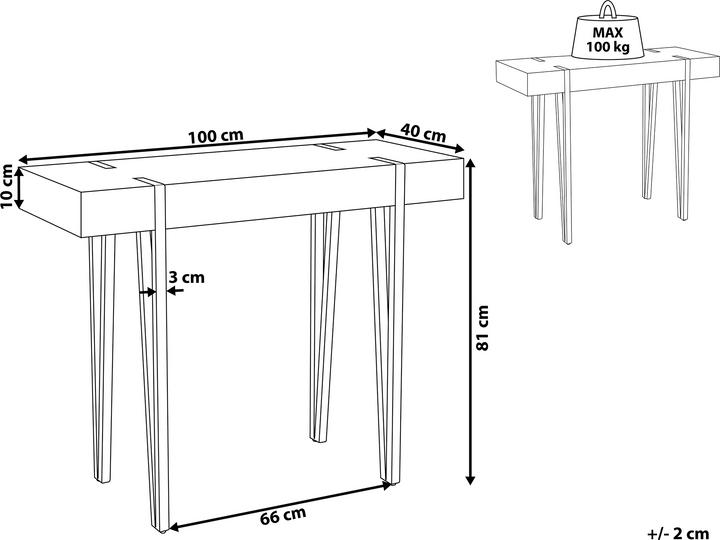 Actual product image Beliani Adena