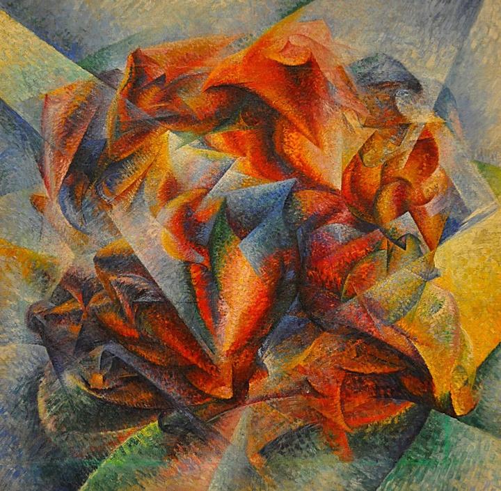 Actual product image Grafika Puzzle 1000 pieces Umberto Boccioni: Dinamismo di un ciclista è un dip (1000 pieces)