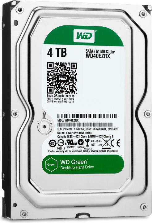 Actual product image WD Green 4TB (4 TB, 3.5")