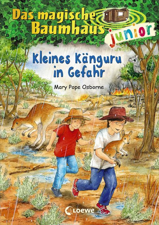 Actual product image Das magische Baumhaus junior 18 - Kleines Känguru in Gefahr (German, Mary Pope Osborne, Jutta knipping, Sabine Rahn, 2019)