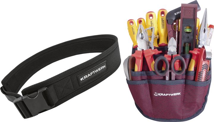 Actual product image Kraftwerk Electrician's tool bag (1 pieces)
