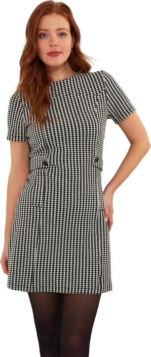 Actual product image Joe Browns Dogtooth Check Mini Dress (46)