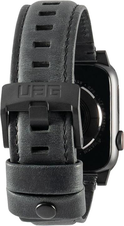 Produktbild UAG Apple Watch Strap (44 mm, Edelstahl, Echtleder)