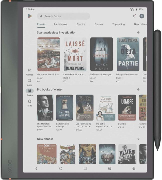 Actual product image Onyx Boox Note Air 4 C (10.30", 64 GB, Black)
